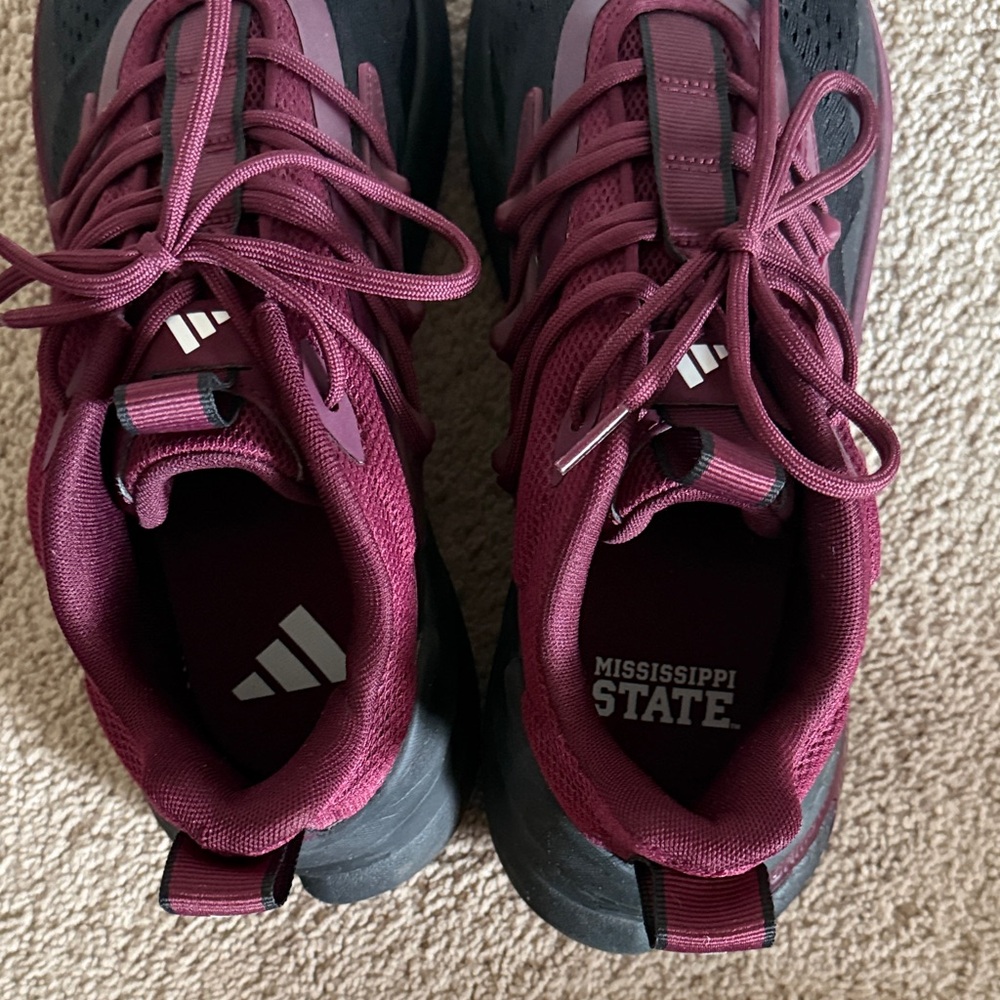 Adidas Men Mississippi State Tennis Shoes - Picture 8 of 9